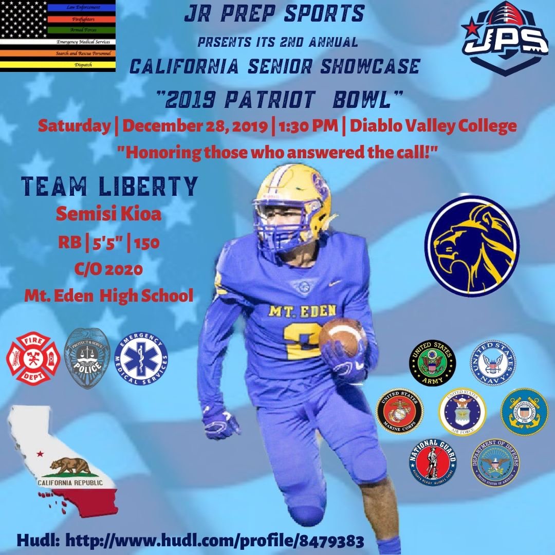 JPSCaliforniaFB's tweet photo. @yung_mees20 @Coach_Ena @CoachStaab @MFerriter @Coach_TKeane @CoachJMont @CoachEaton94 @CoachAT23 @Score2Win @Coach_Fifita94 @AIGAFoundation There are certain players that are special in where size does not matter...Mt. Eden's Semisi Kioa is special!!! @SportStarsMag @bayfbrecruits @BayAreaSportsHQ @Prep2PrepSports @49erscalhi @jrprepsports https://t.co/02G246Iq91