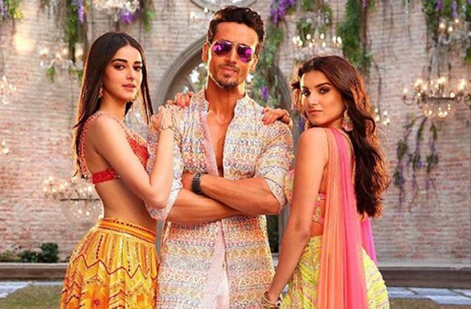 Students Tiger Shroff and Ananya Panday wish the third student Tara Sutaria a happy birthday  