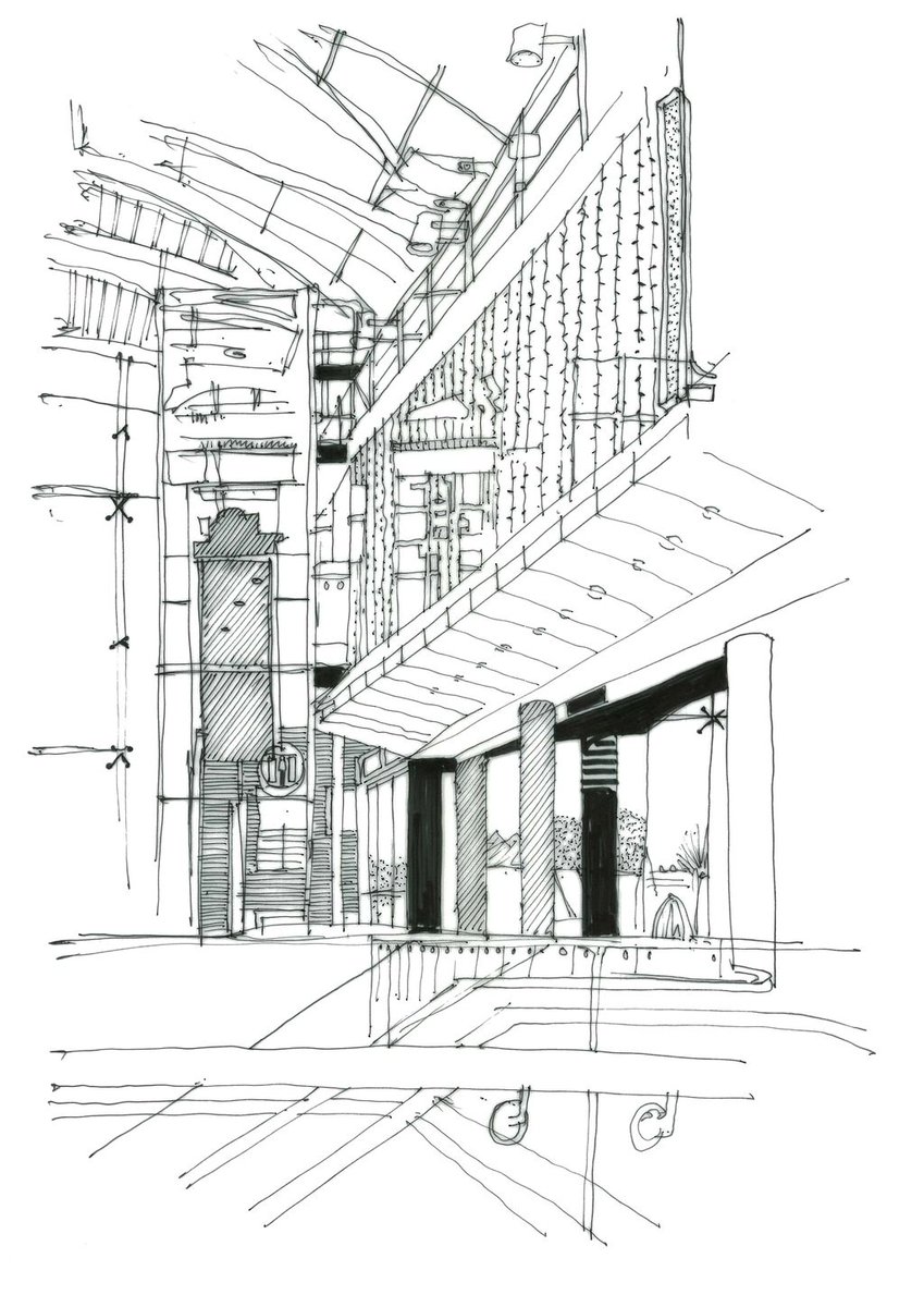 lsiarchitects's tweet photo. As #Architects we often use #sketches to communicate our ideas, so it’s an important skill for us to practice. Check out what #SketchClub got up to last week at the @MillenniumLib in #Norwich. https://t.co/c95Qzm3eVh
