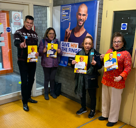 NazProjectLdn's tweet image. Whaat!! 🎰 NAZ &amp;amp; @LADPP have given out our most #CONDOMS yet for this  #NationalHIVTestingWeek 

💥200 CONDOMS 
💥9 RAPID HIV TESTS
💥100 LEAFLETS
💥50 PEOPLE ENGAGED

What busy bees!!🐝🐝 Thanks to our partners @LADPP 🧡 Thank you to our generous funders @ejaf!💐 #NHTW