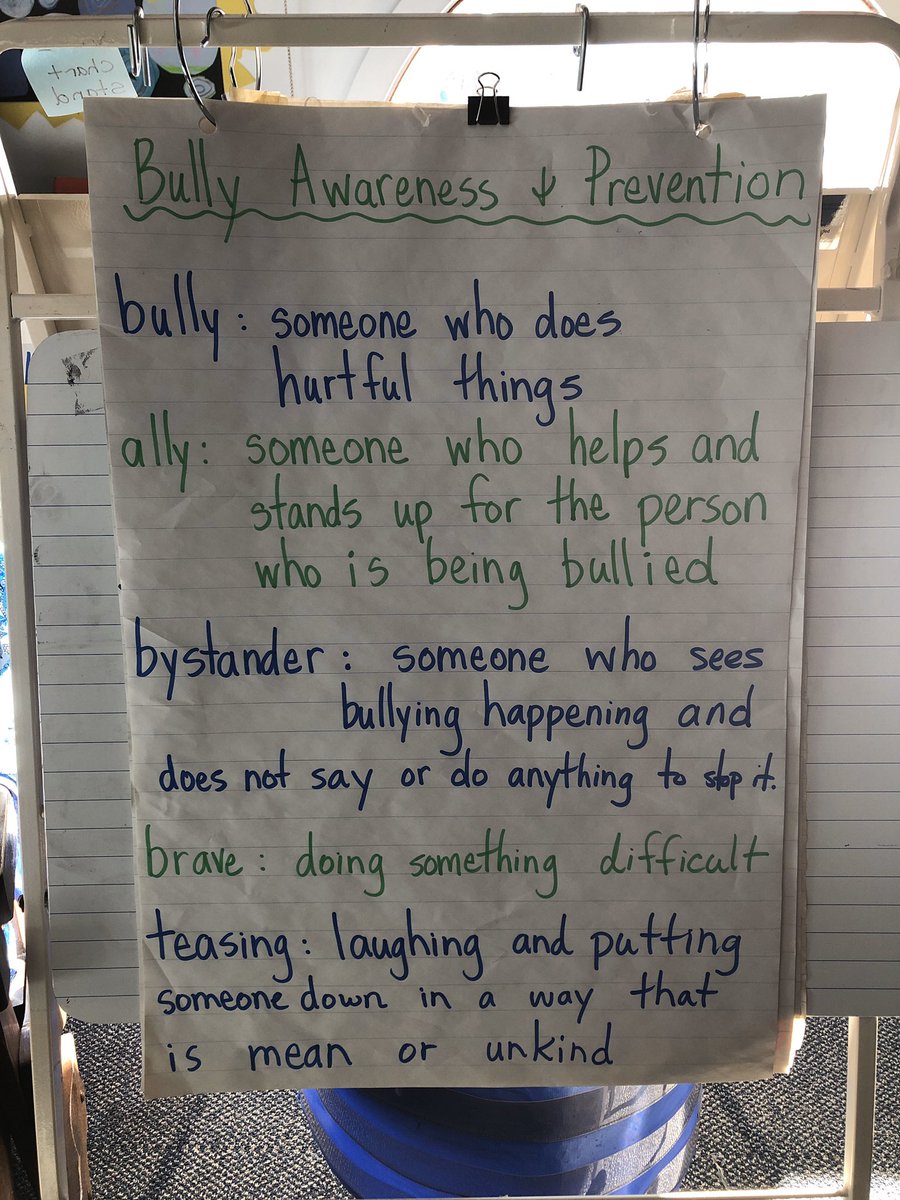 Every day we talk about being nice to one another and being safe. For Bully Awareness and Prevention Week, we are all digging a little deeper to gain an even better understanding. <a href="/OCDSB/">OCDSB</a>