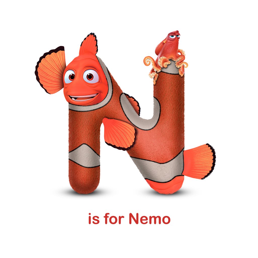 MyFirstAlphabet's tweet image. N is for Nemo