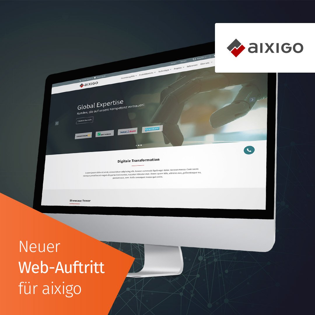 Unsere neue Website für den Softwareanbieter aixigo AG
kommuniziert nun seine komplexen Leistungen leicht verständlich.Wie den Kunden dabei ein echter Mehrwert geboten wird, erfahrt ihr hier: ➡️ bit.ly/33XKrP8