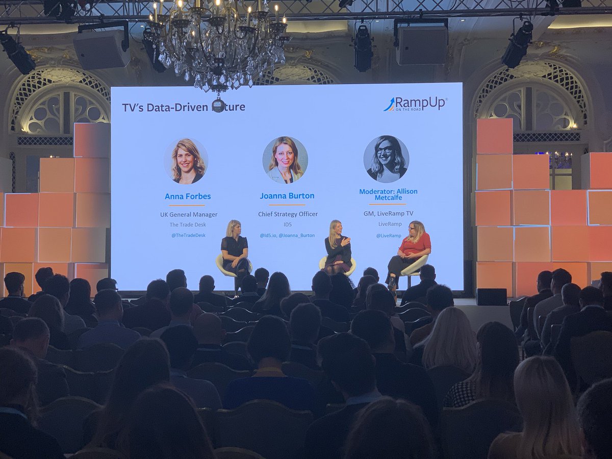 Join us for : Tv’s Data-Driven Future <a href="/RampUp/">RampUp</a> #RampUp19 with <a href="/TheTradeDesk/">The Trade Desk</a> and ID5