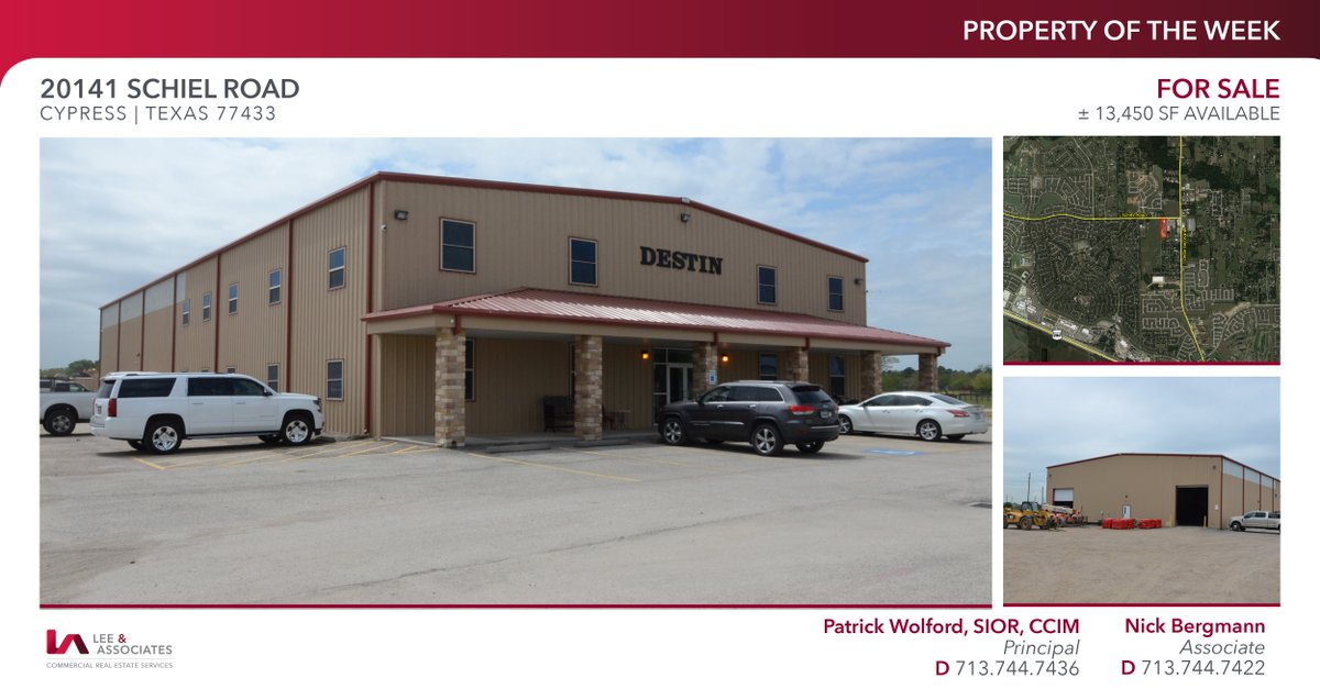 ± 13,450 SF available for sale in Cypress is this weeks #POTW. For more details click the link! https://bit.ly/33qpxIm