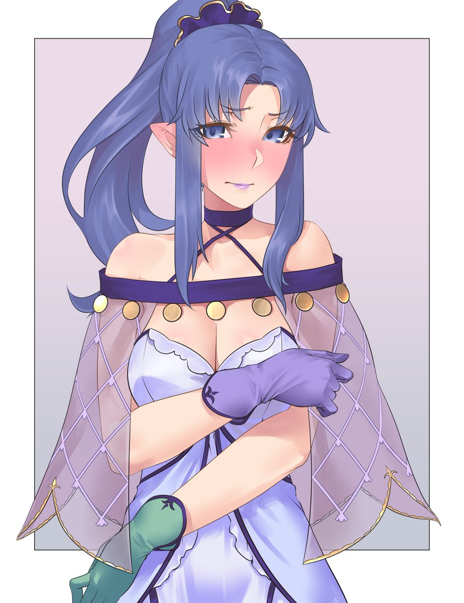 Fgo リリィの服を着せられ恥じらうメディアさん Fgo リリィの服を着せられ恥じらうメディアさん