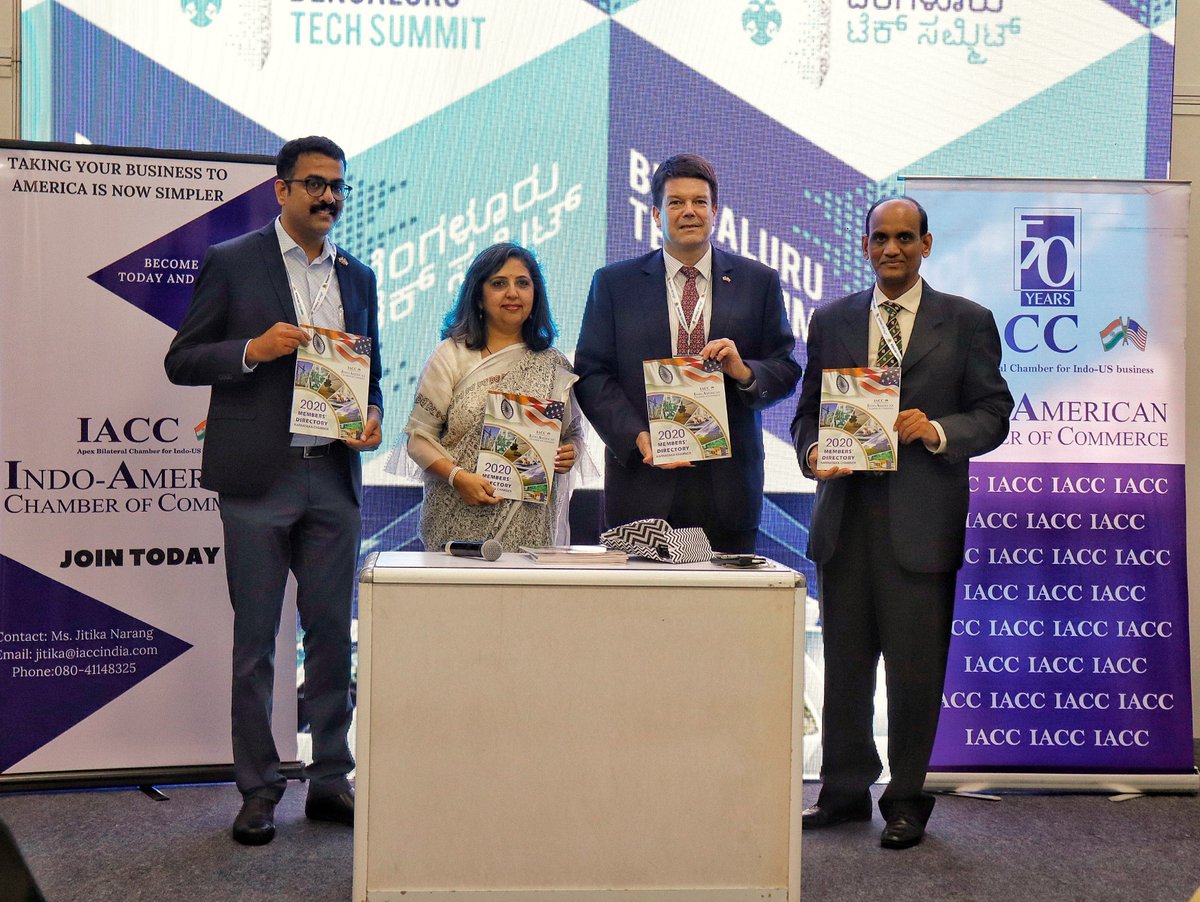 iaccindia's tweet photo. Here's some exclusive moments from the 22nd Edition of #IACC partnered #Bengaluru #TechSummit2019 that offers a global stage for #innovation &amp; for utilising #technology as a tool for innovators.
Read more: https://t.co/1giwvW9GAC https://t.co/bwWowQ18lP
