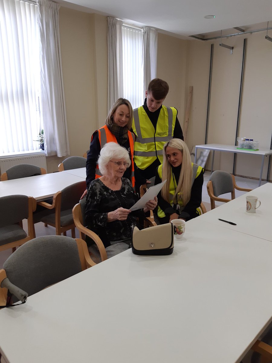 Thirteen_KeriD's tweet photo. Two new members of the asset team spending time job shadowing Rachel from Engie whilst carrying out customer inductions. @ENGIE_Places_UK @Thirteen_Group https://t.co/x3yRSgDC1W