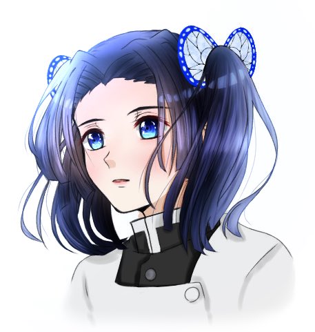 莉花❄さんがTwitterに投稿した神崎アオイ(鬼滅の刃)のイラスト。