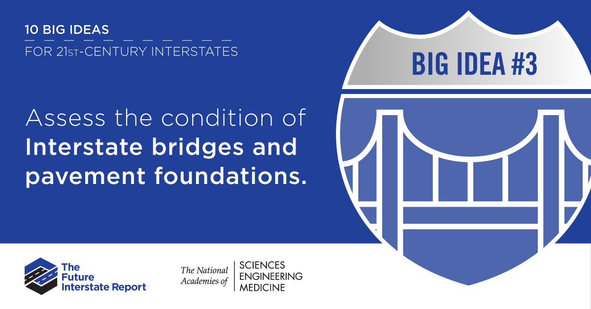 NASEMTRB's tweet photo. Areas of the U.S. Interstate System require full reconstruction. Federal &amp; state officials should work together to assess the system &amp; identify these areas. 

Big Idea No. 3 of the #FutureInterstate report highlights this need. https://t.co/591nC51WSx https://t.co/HTPWJH9eCy