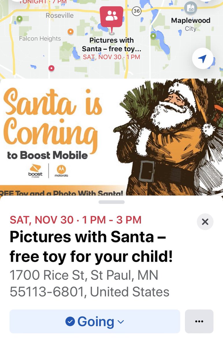 November 30th 1-3pm come join me and my M1 family at 1700 rice at St. Paul, MN because SANTA IS COMING TO TOWN!! WOOT WOOT!! First 50 kids will get a present from Santa!!! There will be cookies and a hot cocoa bar! You don’t want to miss this!! facebook.com/events/s/pictu…