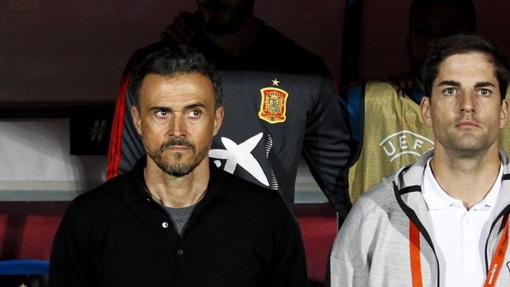 💥 Informa Juan Antonio Alcalá

📌 Luis Enrique solo puso una condición para volver a <a href="/LuisRubiales/">xxxx</a> en la reunión entre ambos del 31 de octubre en Zaragoza

❌ Luis Enrique NO quería contar con Robert Moreno en su regreso a la <a href="/SeFutbol/">Selección Española Masculina de Fútbol</a>