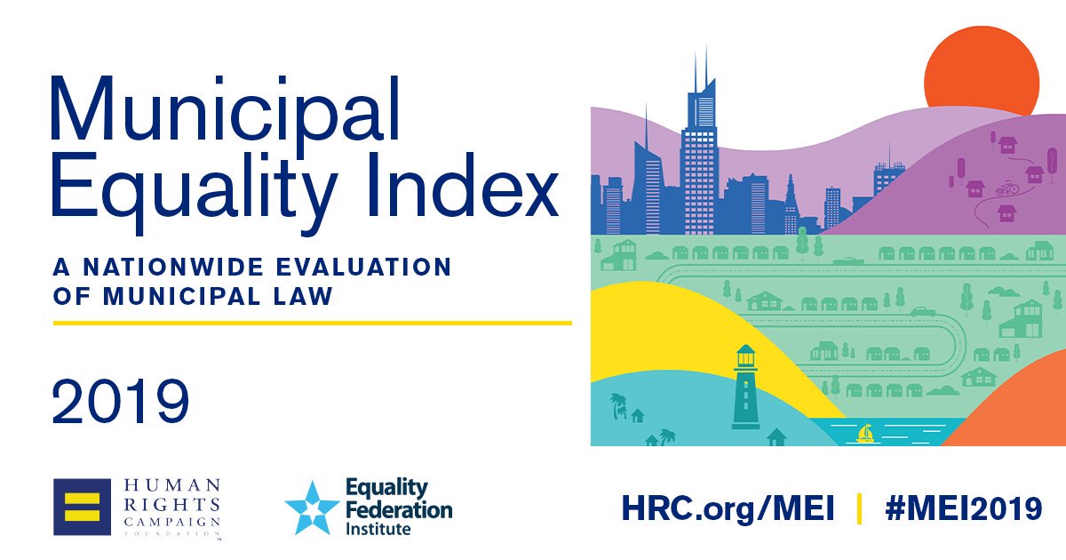 MEI 2019 text with photo of bright cityscape