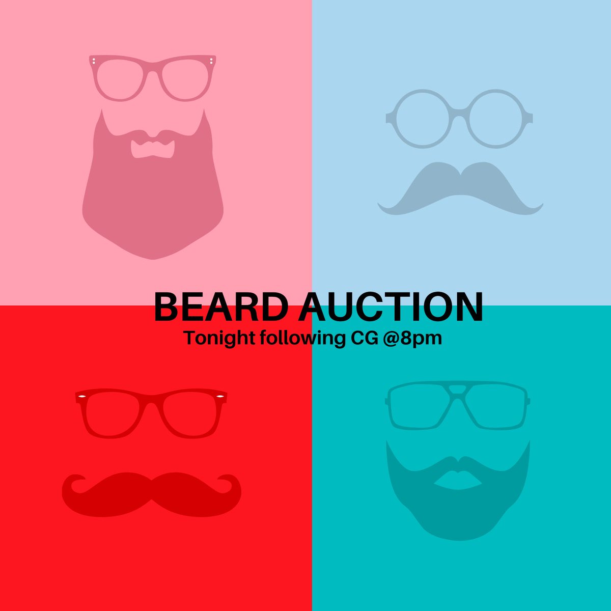 TNtechBCM's tweet photo. BEARD AUCTION!! This event will start right after common ground so don’t run off. Come ready to donate on some BCM Guys Beards! All of the proceeds will be going towards Summer missions. Help our missionaries 🎉🎉 https://t.co/XgORDL5zAN