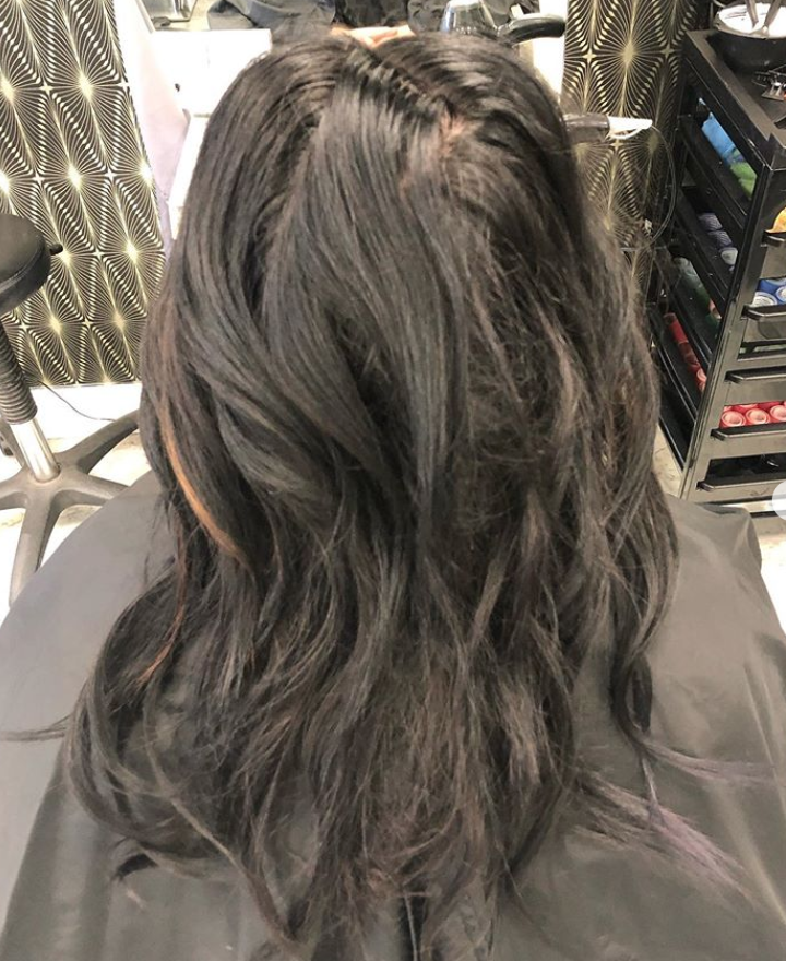 JuliansSalons's tweet photo. It can take time to get the outcome but we always manage to get there! ✨ This gorgeous copper was created using @schwarzkopf #igoraroyal then blow dried and styled using #ghdplatinumplus 

#hairstyle #hair #hairtransformation #beforeandafter https://t.co/5ejjpoX9Zn