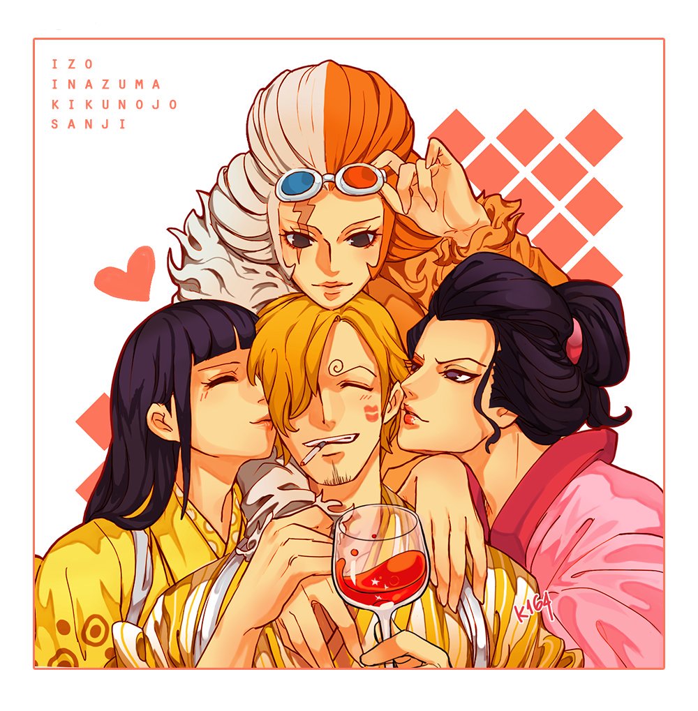 K164 ʖ Sanji サンジ Izo イゾウ Kikunojo 菊の丞 Inazuma イナズマ Onepiece T Co Arlcscjchu Twitter