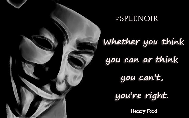 Splenoir's tweet image. "Whether you think you can or think you can’t, you’re right."

#splenoir #splenoirsolution #splenoirwebdesign #webdevelopment #splenoirgraphicdesign #graphicdesign #splenoirsocialmediamanagement #virtualassistant #think #can