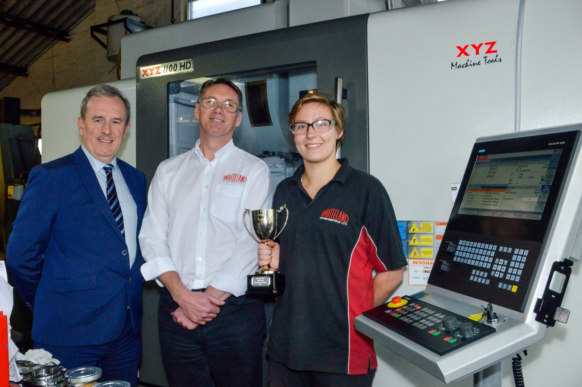 Future looks bright for #gtmamember Whiteland Engineering Ltd <a href="/whitelandeng/">Whiteland Eng Ltd</a> #Awardwinning #apprentice- bit.ly/33ZLG0c