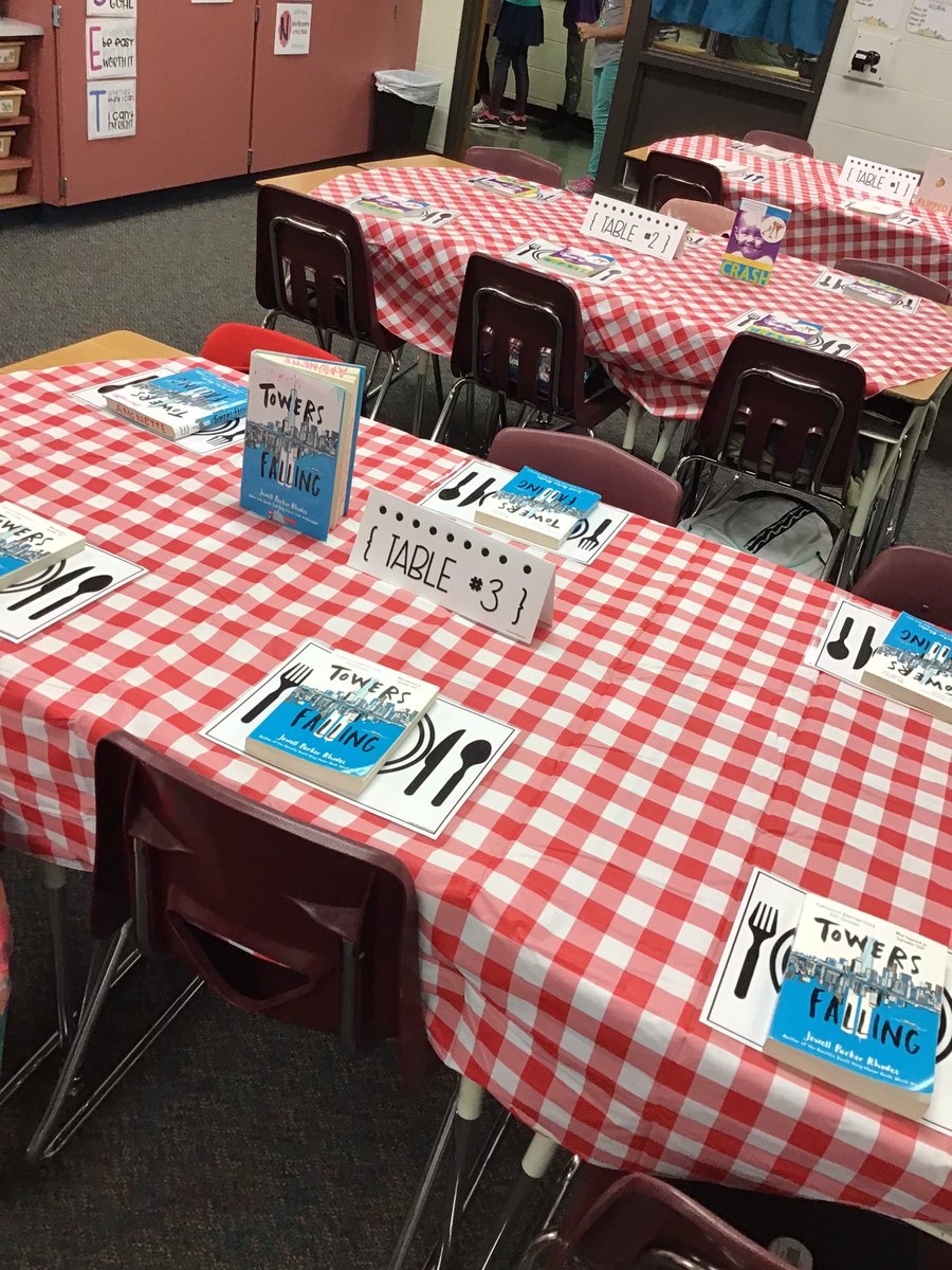 CounselorValdez's tweet photo. Book Tasting - students had a chance to “taste” several different books and were able to “order” their favorite for literature circles. @DPISD_FE https://t.co/GbHKGhbgOk