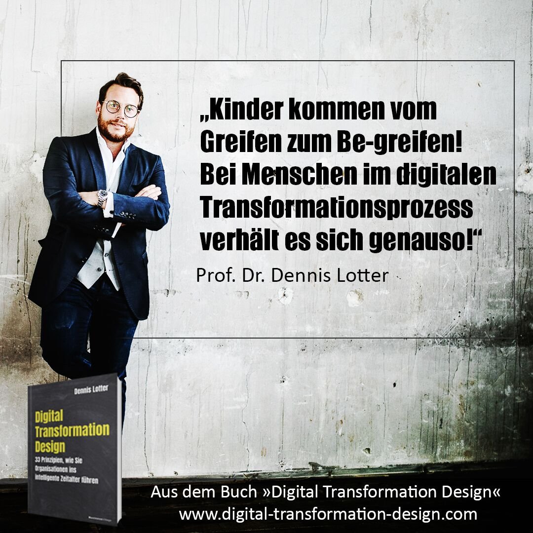 Kinder kommen vom Greifen zum Be-greifen. Ich sehe ähnliche Ergebnisse bei Erwachsenen in Transformationsprozessen. Können Sie sich vorstellen, wie sich dieser Entwicklungsprozess abbildet?  #DigitaleTransformation <a href="/BusinessVillage/">BusinessVillage</a> 
amazon.de/Digital-Transf…