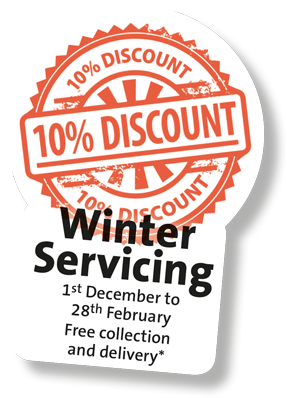 #Winter #Service offer for your #lawnmower - 10% off INCLUDING free machine collection and return if you are within a 30 mile radius of our workshop. See more here: buff.ly/2qrGELw
