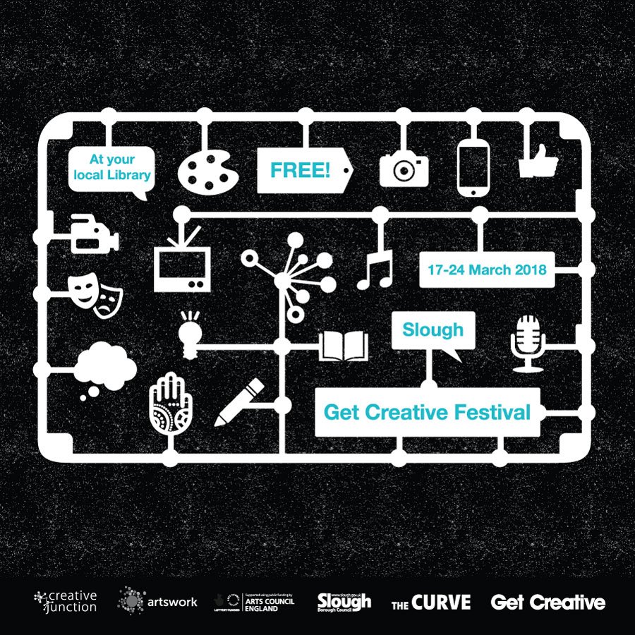 CreativeJunc's tweet image. #ThanksToYou over 1000 #Slough residents got hands on with all sorts of arts activities @GetCreativeUK @TheCurveSlough @SloughLibraries @ace_southeast #NationalLottery25