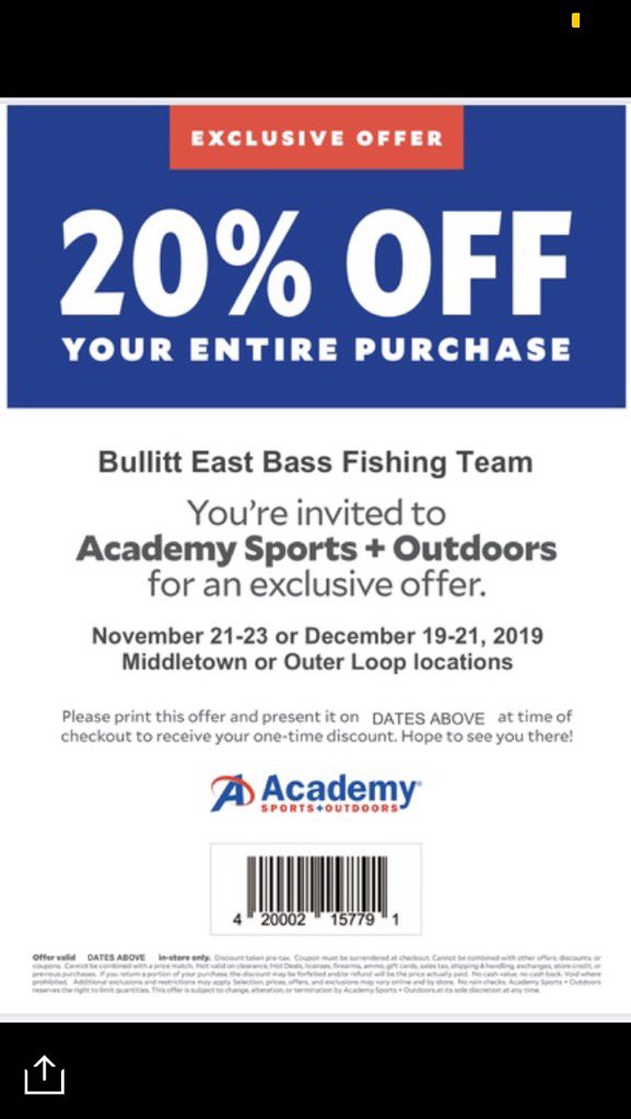 Support our Bass Fishing Team while doing your Christmas shopping 🌲.