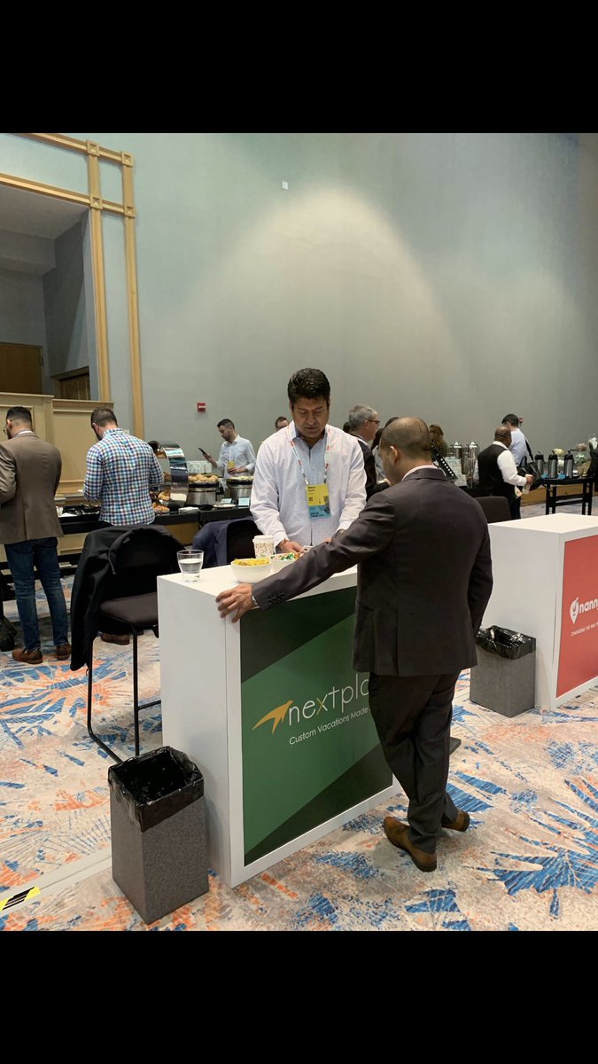 m_kumar_1's tweet image. #NextPlan one booth attendee at a time! #phocuswright come craft your custom vacay in seconds via @NextPlanInc kiosk #7