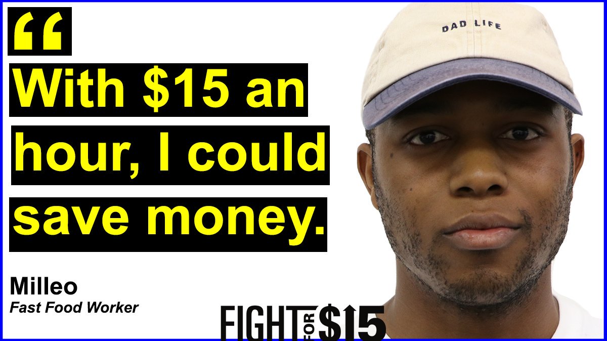 We can't dream about a better future when we're working three jobs but still can't pay the bills. We demand $15/hour: ow.ly/NSbR30pUtsP