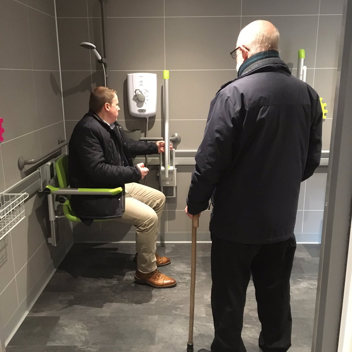 Blackwood_HC's tweet photo. Ahead of the Digital Health & Care conference 20 - 21 November, Glasgow we are doing tours of the Blackwood House Box here at our Belses Care Home #digicare4scot https://t.co/N8uIv2XbVG