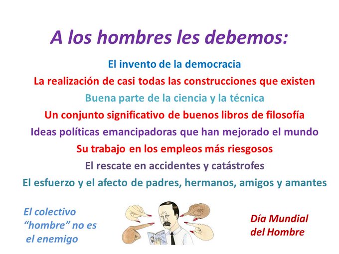 #DiaInternacionalDelHombre EJvkwt8X0AAsXoc?format=jpg&name=small