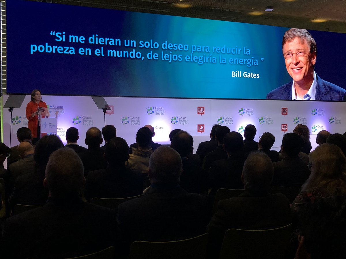 GrupoEnergiaBog's tweet photo. La presidente del Grupo Energía Bogotá, Astrid Álvarez, inicia su intervención ‘El poder de la transmisión eléctrica’ en el foro #TransmisiónEléctrica ➡️ https://t.co/39jrpTITgZ https://t.co/GC1pM93YMU