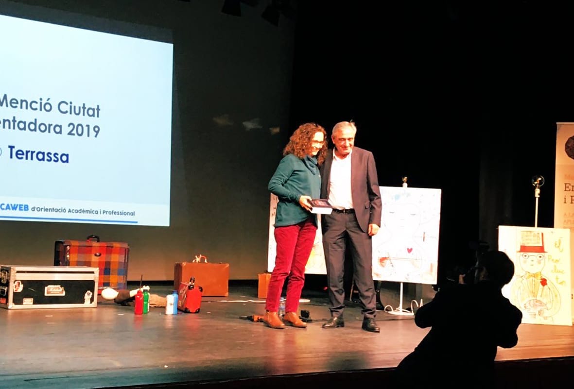 diba's tweet photo. Reconeixem Terrassa amb la 4a Menció Ciutat Orientadora, en el marc dels #PremisEducaweb https://t.co/0Vm5KKdqoC https://t.co/6y2q3HGqaN