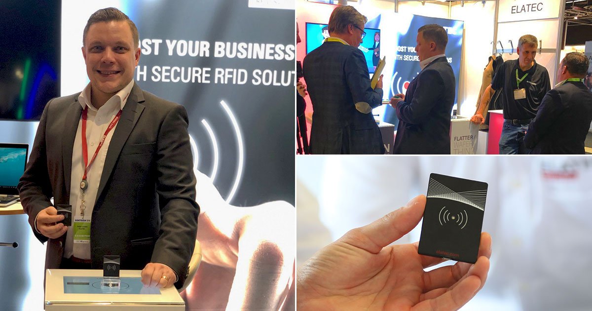 ElatecRFID's tweet image. 👋 Greetings from #Stockholm 🇸🇪! #SECTECH opened its doors today and we are happy to be part of this great 🛡️#security event. Our product #highlight: The #TWN4 #Slim, smaller than a credit card and still offers the full set of #TWN4 functionalities. See you at booth 04:88!

#RFID