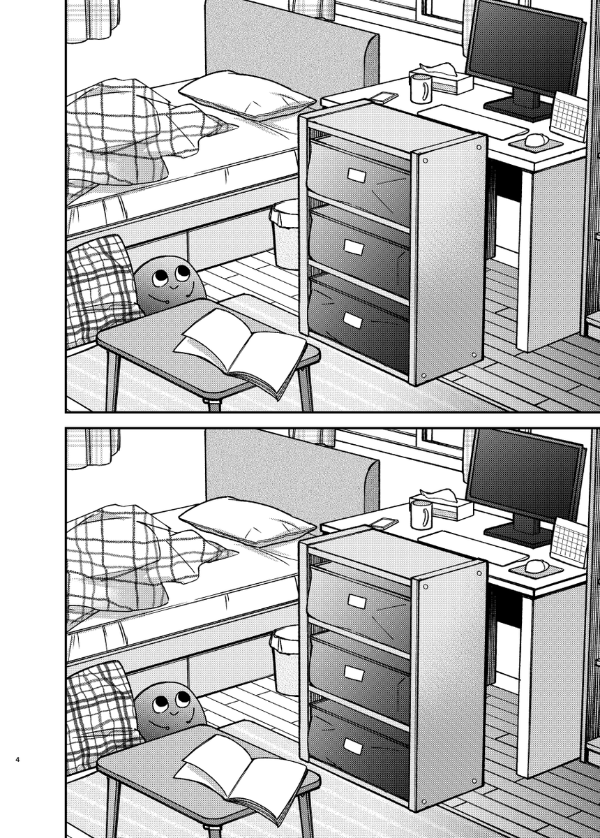 女の子が棚になる漫画です 