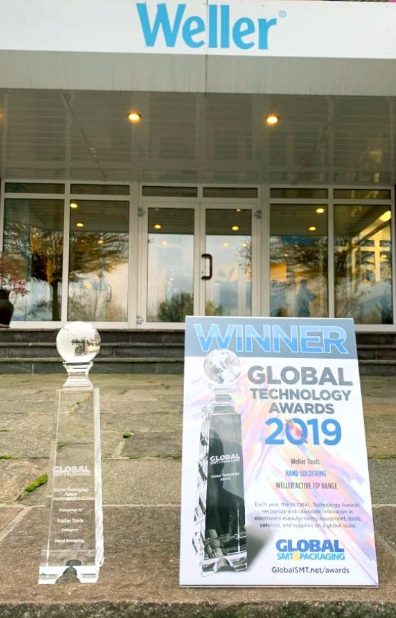 WellerTools's tweet photo. he's home now - this year's Global SMT&packaging award won by Weller Tools for the fantastic RT active tip range. congratulations to the entire team
#Wellertools #soldering #won #award #prod19 #wellersoldering #business #industry #global #innovation #future #news #tech #SMT https://t.co/DGyVocvXhZ