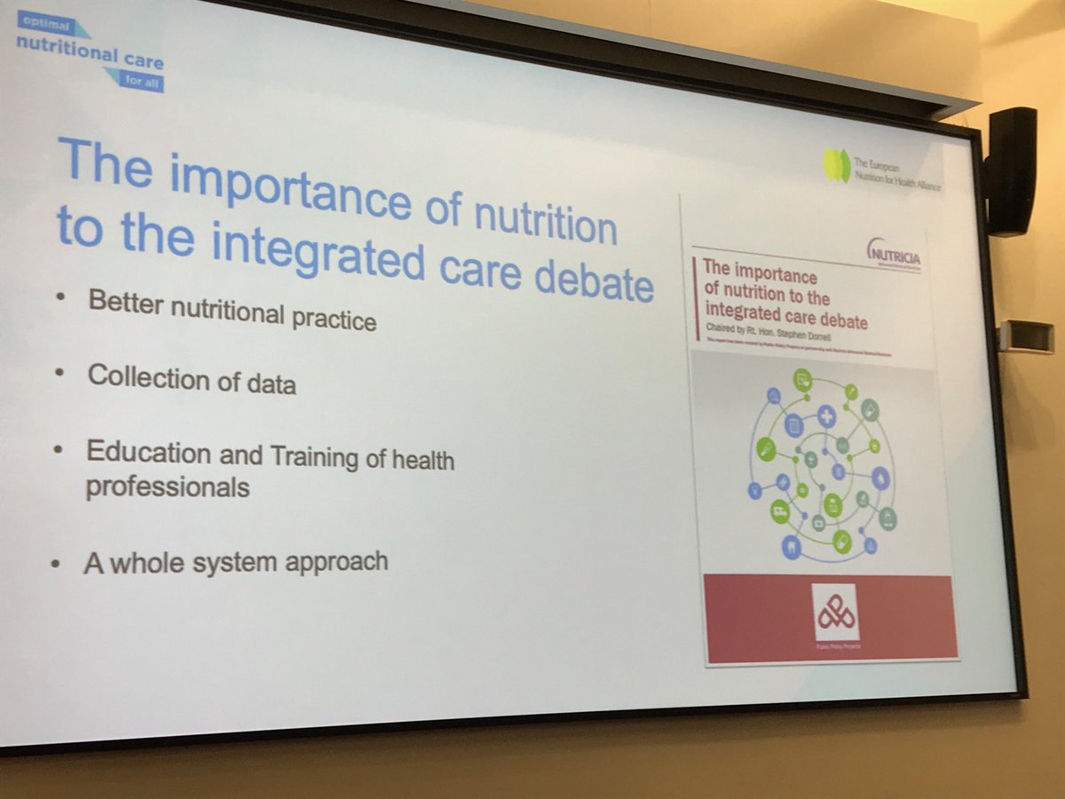stratton_dr's tweet photo. ⁦@benhowlettuk⁩ highlighting a great public policy report on what we need to do to improve malnutrition detection and treatment in the UK ⁦@ONCAcampaign⁩ ⁦@BAPENUK⁩ https://t.co/KU45AGzmBK