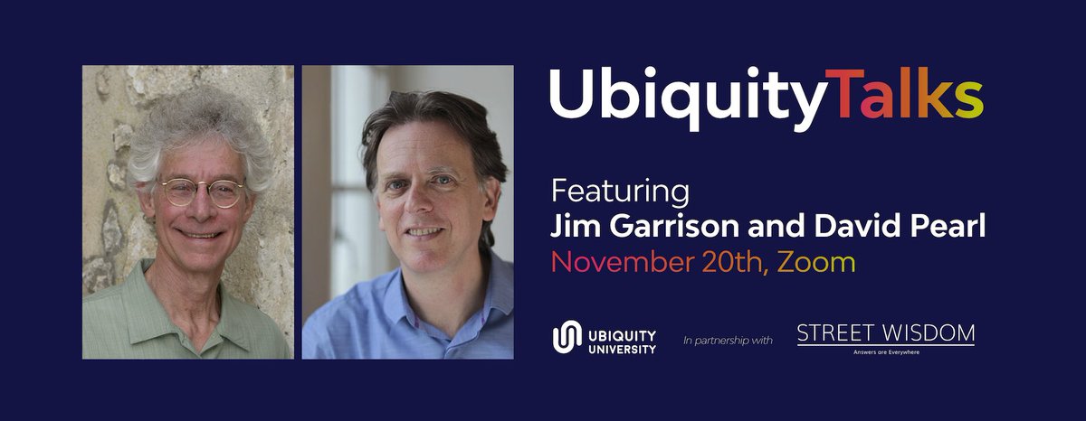UbiquityU's tweet photo. Our next #UbiquityTalks takes place tomorrow! Learn more about the amazing work of David Pearl and Street Wisdom and find out more about @Street_Wisdom events that are taking place near you by logging on to the Ubiverse. Register below! https://t.co/Nl11O8qDBb
#Event #Ubiverse https://t.co/Nbc6dtqAJ0