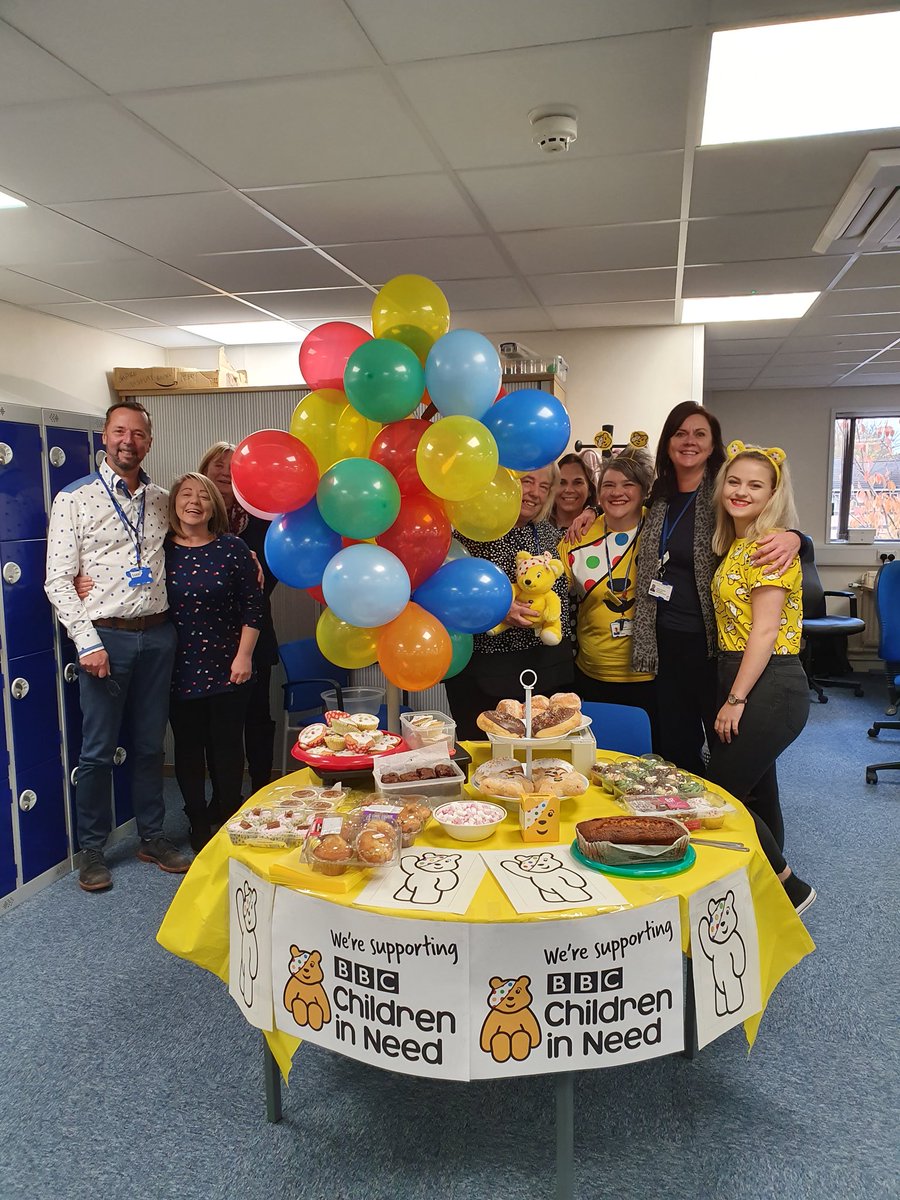 Our brilliant staff raised a huge £115.50 by selling cakes in the office! 🎉🍰
Staff brought in donations of cakes and wore spots to raise money for #ChildrenInNeed2019 @BBCCiN