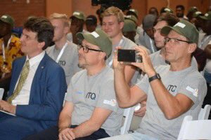 OfficialMTEBW's tweet photo. SMART GREEN BOTSWANA MAKEATHON OFFICIALLY OPENED

MITI in collaboration with the Ministry of Tertiary Education and other key stakeholders kickstarted the Smart Green Botswana makeathon 5 days program yesterday  the 18th November 2019 at the University of Botswana. https://t.co/ljhOu9tMnh