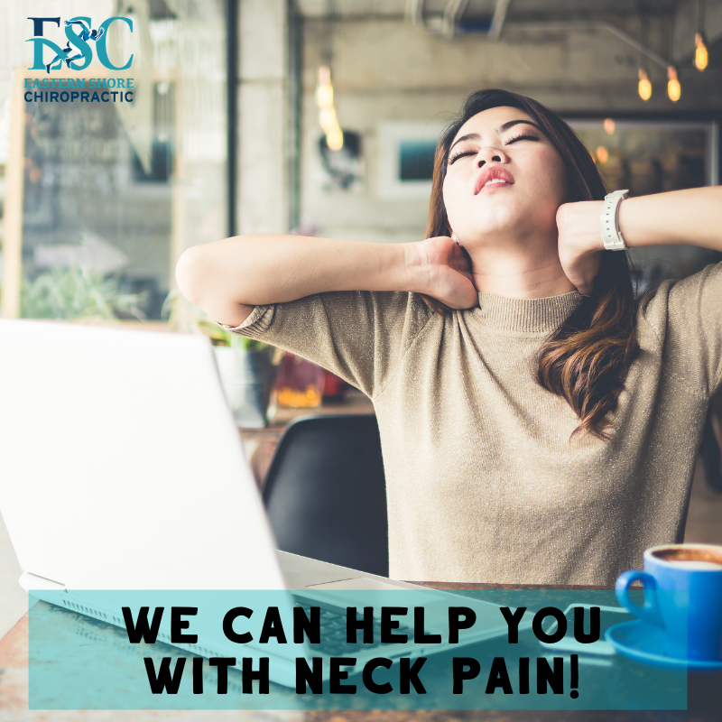 ESchiropractic's tweet photo. Eastern Shore Chiro can help you with all sorts of neck pain! #ESChiro #NeckPain https://t.co/59ykREF93M