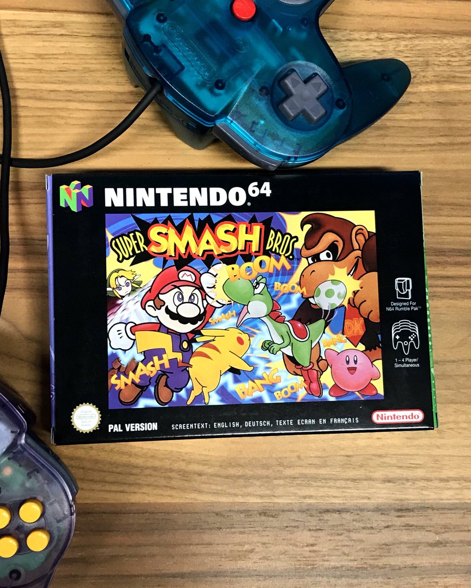 Nintendo Of Europe Game On This Day Years Ago Super Smash Bros Was Released For Nintendo 64 In Europe What Are Your Favourite Smashbros Memories T Co Pbz45ls32f