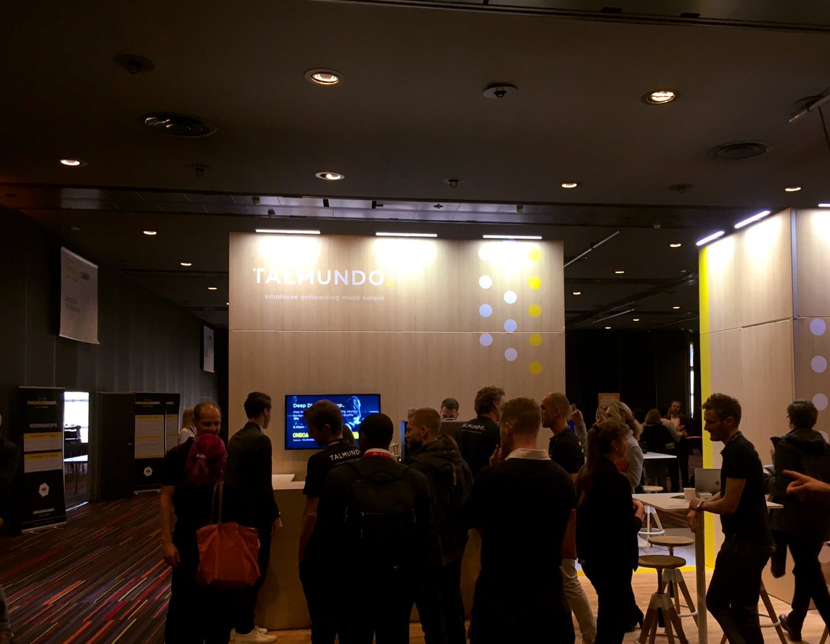thomashellstrom's tweet image. HR tech in Nice with @Talmundo on the stage with their own #onboardingsummit19! Great to meet the team there, hear from their customers and feel the vibe for good onboarding solutions.