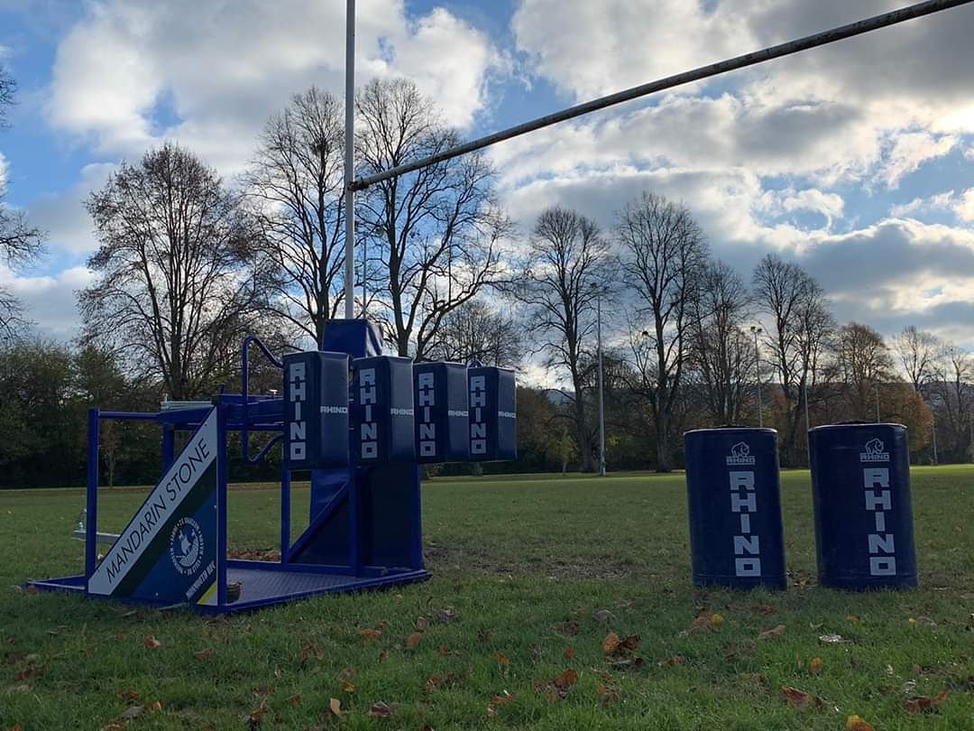 MonYoungRugby's tweet photo. Our brand new scrum machine.  We love it!! 🏉.  

Thanks again to @mandarinstone.

#MonYoungRugby #Rugby #ScrumMachine #PlayerDevelopment #SafetyFirst https://t.co/uRHDREADn8