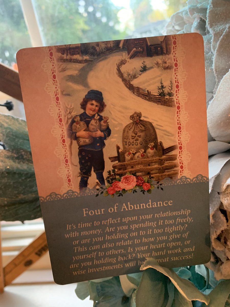 CaraSchopplein's tweet photo. Happy Tuesday! Today’s message is from FOUR IF ABUNDANCE 💖 Open your heart to love and take a chance. You can’t live a full life if you keep your heart closed. 💖 

#love #light #postivevibes #positiveenergy #lightworker #dailytarot #angelcardoftheday #tarot #angelcard https://t.co/m4hmh9JI1v