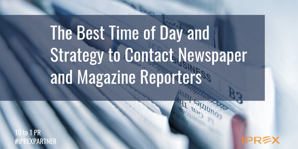 Don't miss these great media relations tips from a former reporter #IPREXpartner @10to1PR bit.ly/2LJeYtn 

#media #mediatips #mediarelations #communications #IPREX