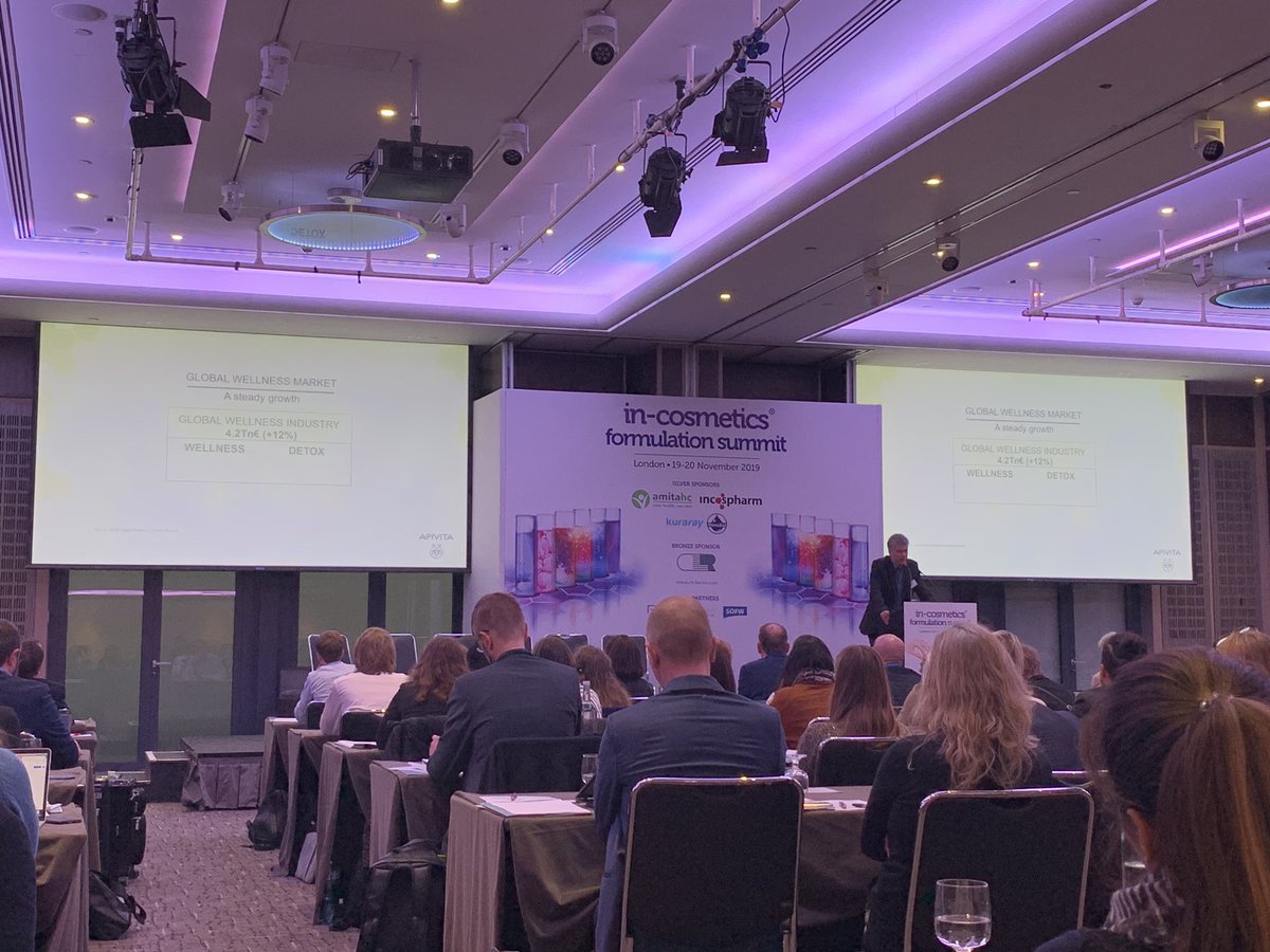 incosmetics's tweet image. Konstantinos Gardikis, R&amp;amp;D Director of APIVITA gives his presentation “Clean beauty- at the intersection of hype and science. The APIVITA case study” #incosmetics