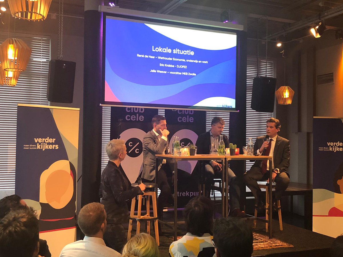 We zoomen in op Zwolle: wat is onze #lokale situatie? Met wethouder economie <a href="/renedeheer/">René de Heer</a> voorzitter <a href="/mkbregiozwolle/">MKB-Nederland Regio Zwolle</a> <a href="/jelleweever/">Jelle Weever</a> en @erickrabbe van <a href="/Djopzz/">Djopzz</a> gaan we het gesprek aan. <a href="/SIDZwolle/">Social Impact Day Zwolle</a> #SIDZwolle <a href="/MinisterieSZW/">Ministerie van Sociale Zaken & Werkgelegenheid</a>  #Verderkijkers