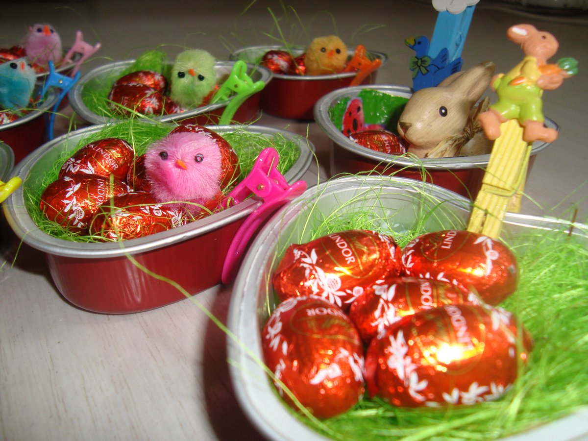 NetGhost9's tweet photo. #upcycling_art 

Für Ostern  (ich weiss, ein bissal früh, aber wenn man ne idee hat .... und reichliche katzenfutterschälchen ) https://t.co/5OvuqrGENd