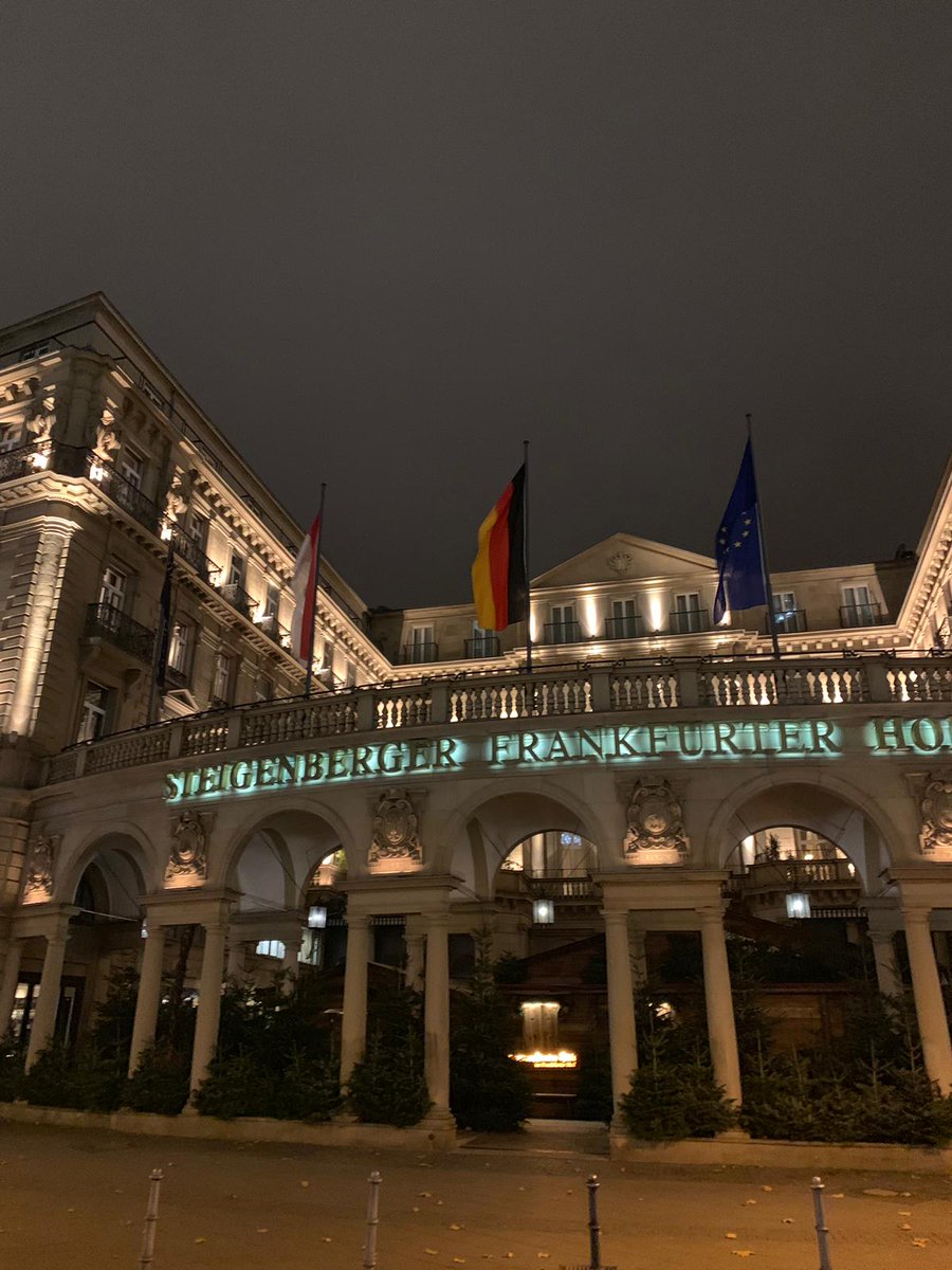 C_Venues's tweet photo. The most beautiful #hotel in #Frankfurt @steigenberger Frankfurter Hof. An impressive site inspection which is followed by #IBTMWorld2019 in #Barcelona Today!! https://t.co/zwGBjVoGQ8